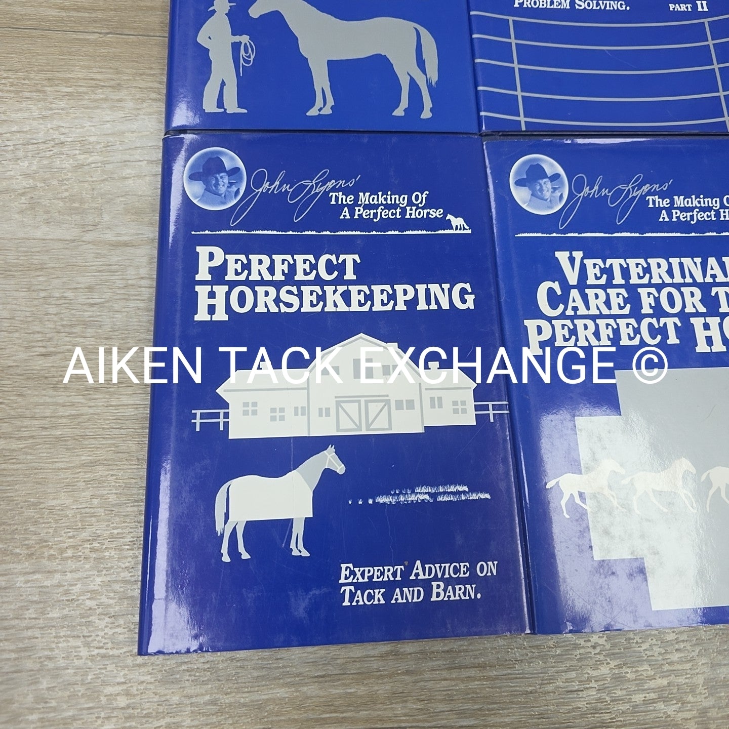 The Making Of A Perfect Horse Series by John Lyons, 8 Book Bundle