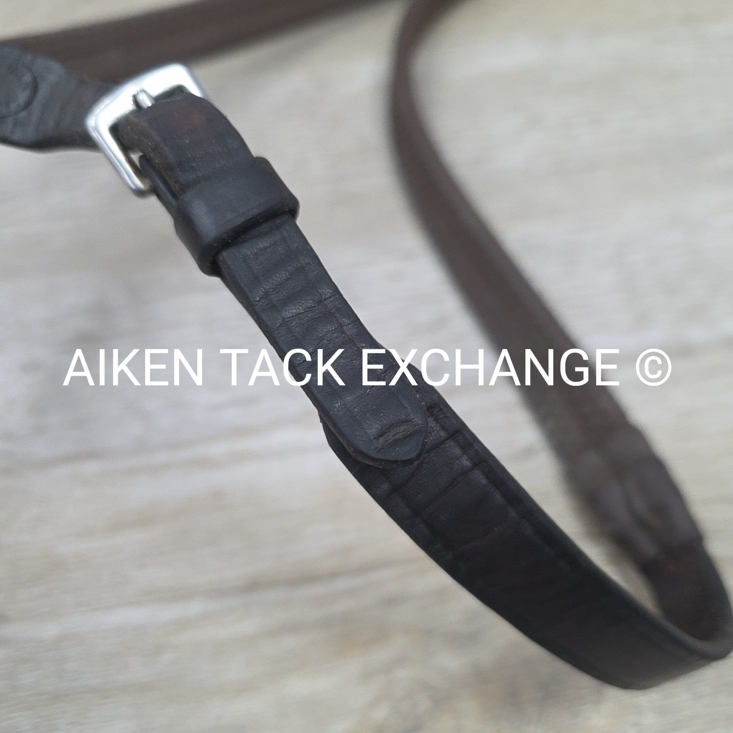 Nunn Finer Heavy Duty Rubber Reins, Brown, 60"