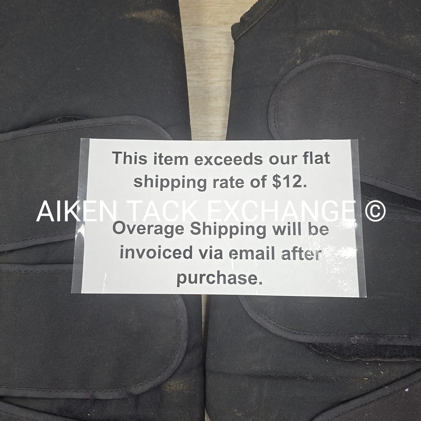 Dover Saddlery Shipping Boots, Front & Hind Set, Size Full