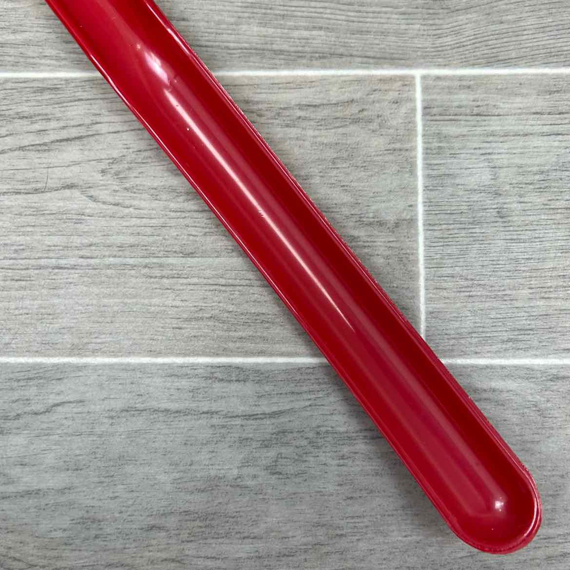 Equi-Essentials Curved Plastic Sweat Scraper, Red, Brand New