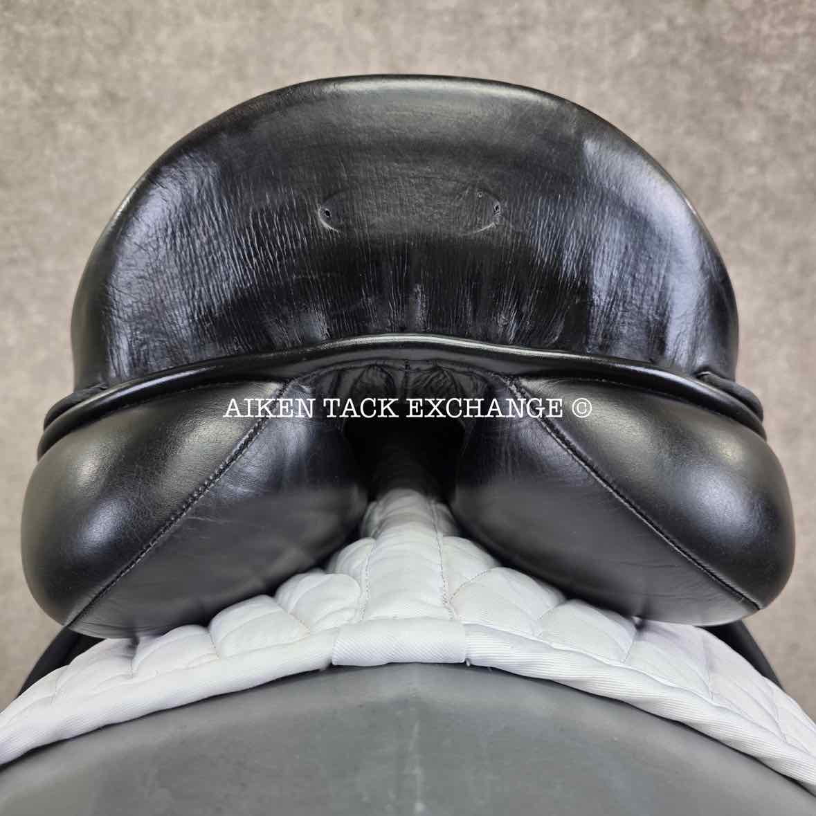 2004 Custom Saddlery Advantage Dressage Saddle, 17.5" Seat, Adjustable Tree, Wool Flocked Panels
