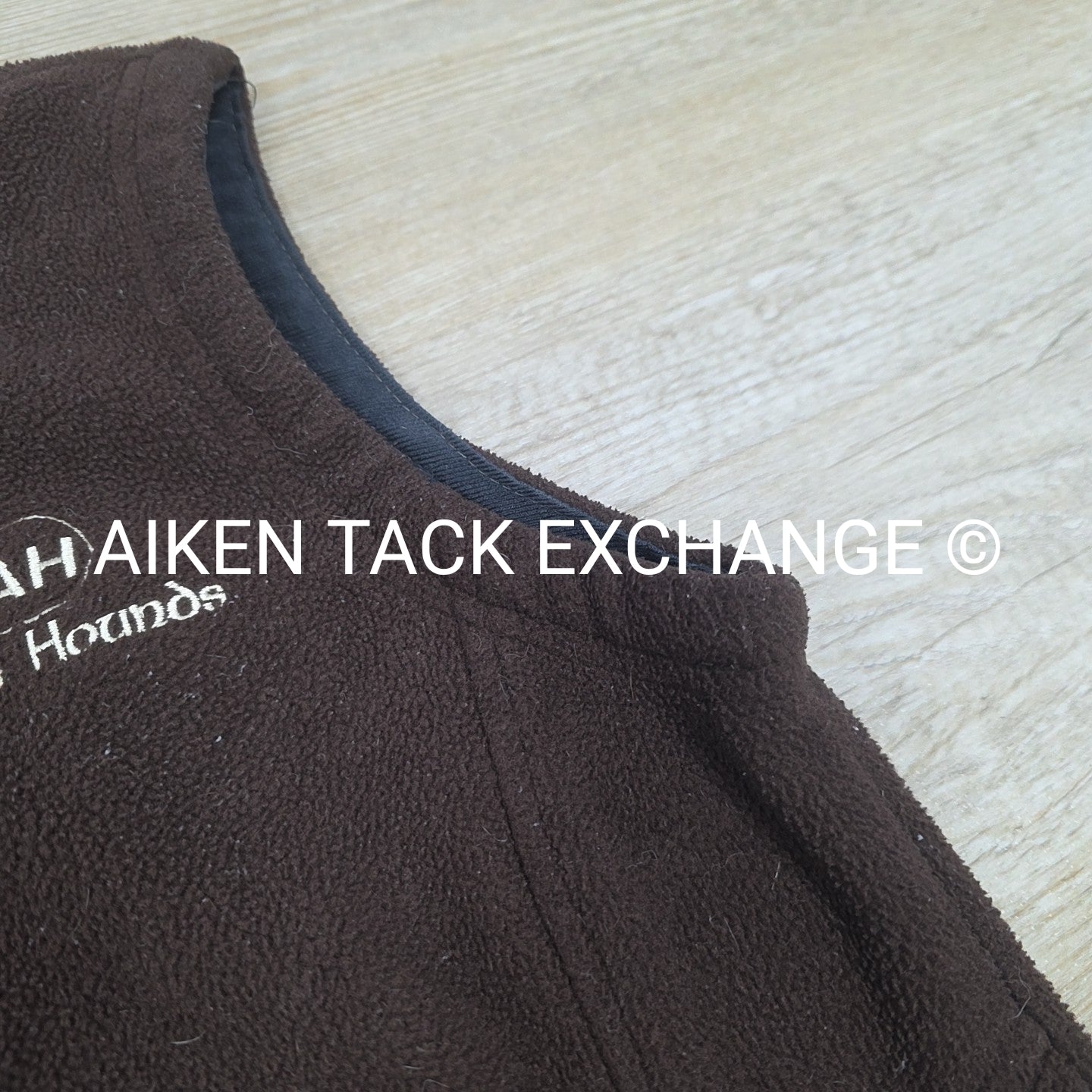 Aiken Hounds Fleece Vest, Size Medium