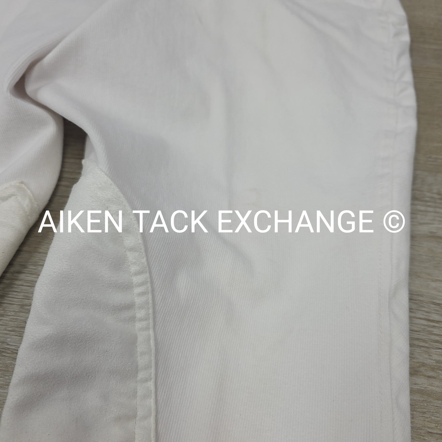 TuffRider Front Zip Cotton Knee Patch Breeches, Men's 34