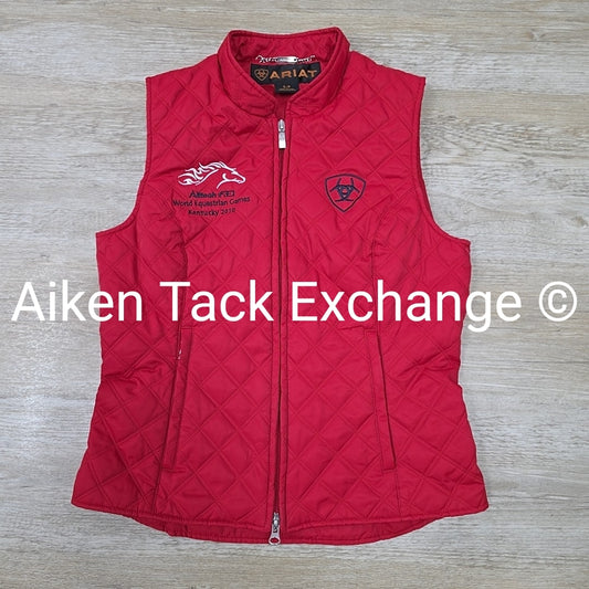 Ariat Quilted Vest, WEG Kentucky 2010, Size Small
