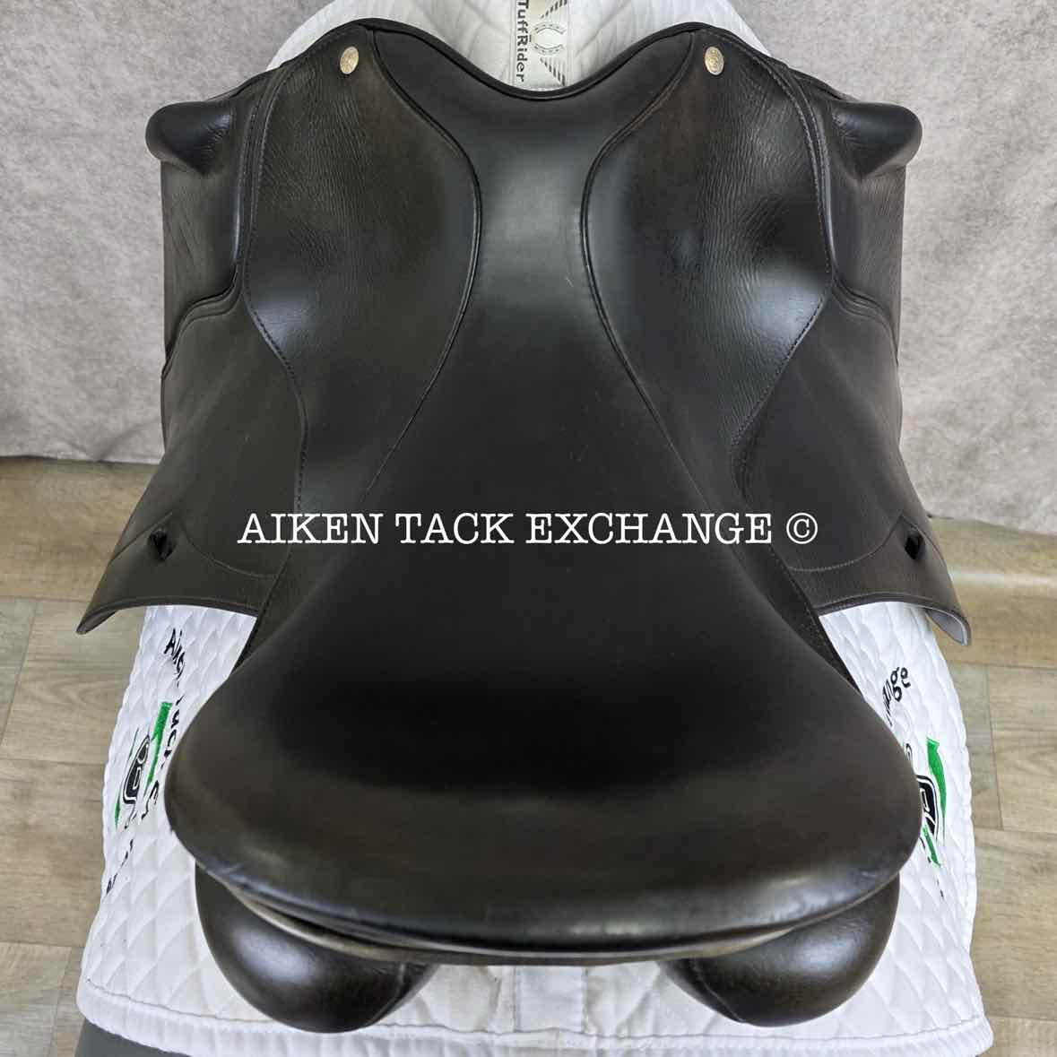 2012 DK Saddlery Liberty Monoflap All Purpose Jump Saddle, 17.5" Seat, Medium Wide Tree, Wool Flocked Panels