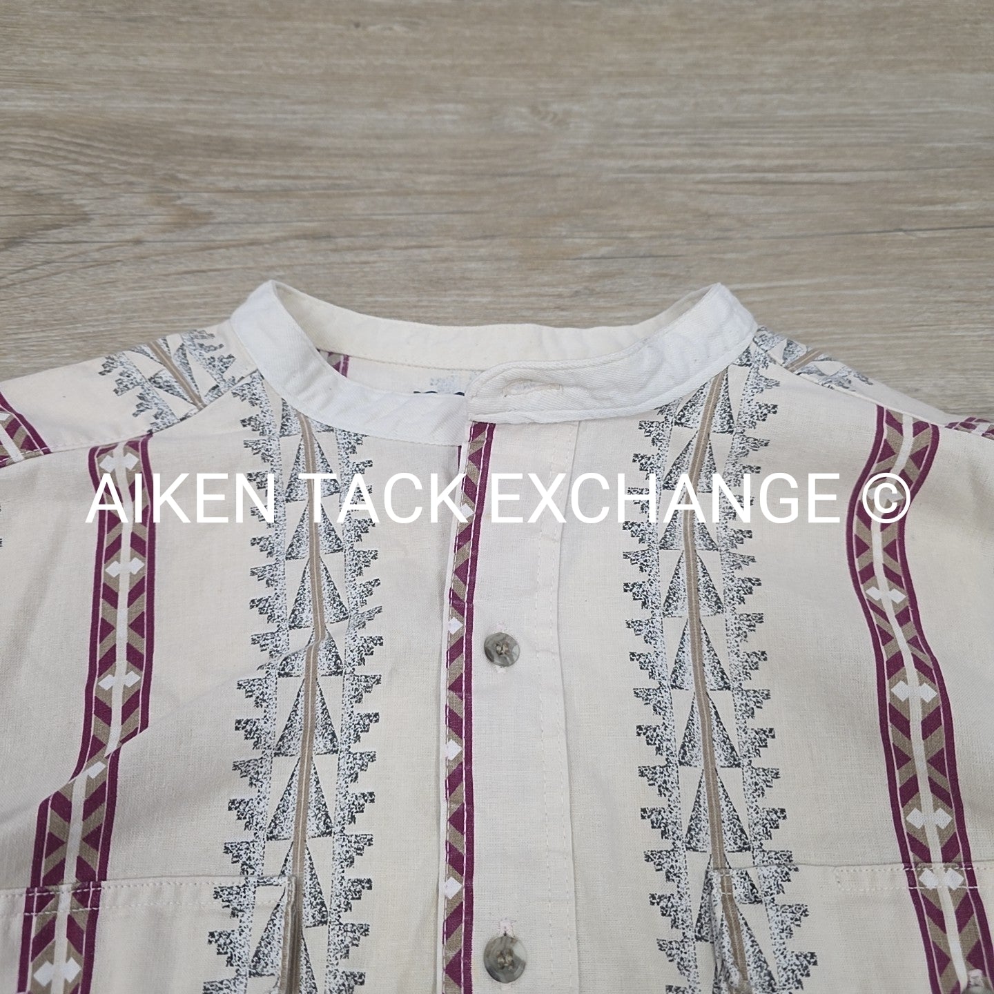 Wrangler X-Long Tails Button Up Shirt, Men's Medium