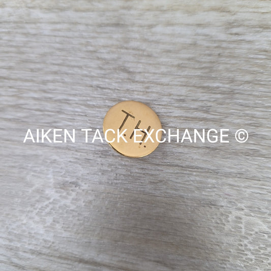 Tryon Hounds Brass Button, Large