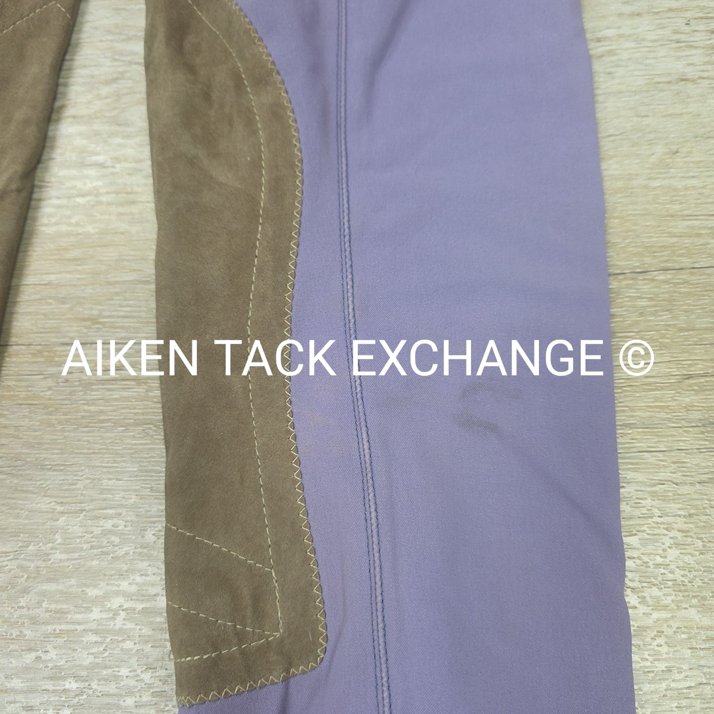 Tailored Sportsman Trophy Hunter Knee Patch Breeches, Ultra Violet, Size 24