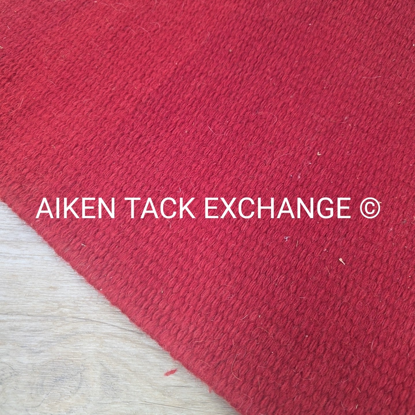 Tahoe Tack Heavy Duty Solid New Zealand Wool Saddle Blanket, 36" x 34"