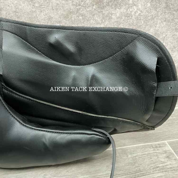 **SOLD** 2017 Custom Saddlery Advantage R Monoflap Dressage Saddle, 18" Seat, Short Flap, Adjustable Tree, Wool Flocked Panels