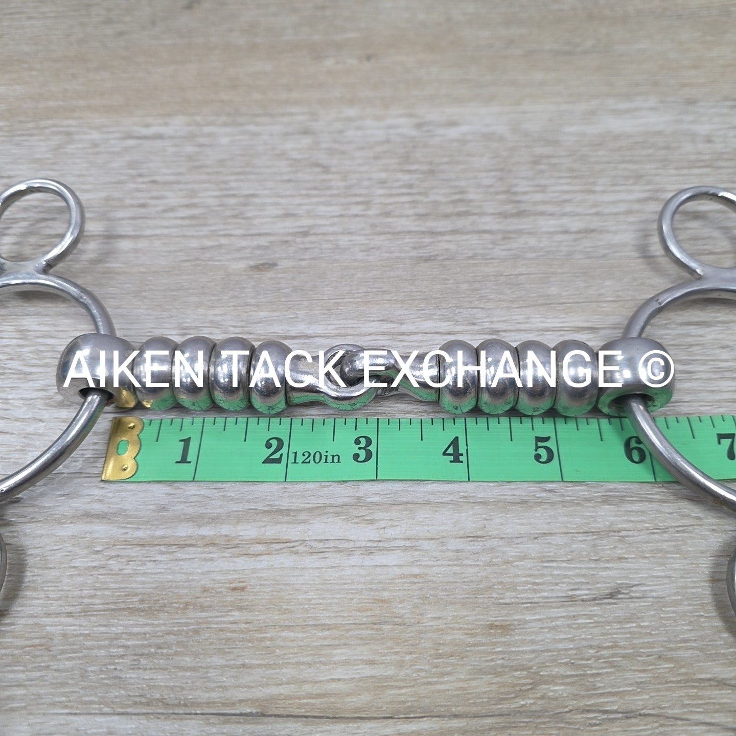 Single Joint Cherry Roller 3 Ring Gag Bit 5.5"