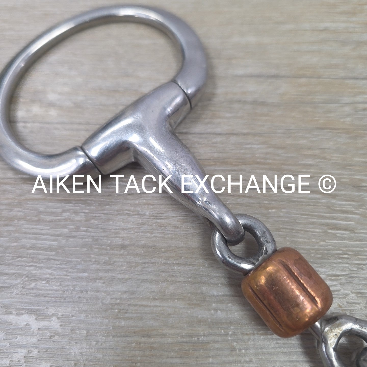 Double Joint Eggbutt Bit with Copper Roller 5"