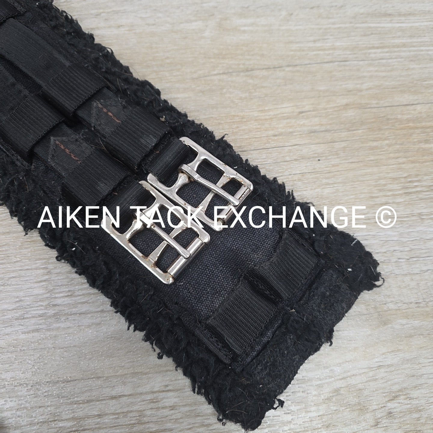 BARGAIN BUNDLE: HFP & Ovation Fleece Dressage Girths, Black, 28"