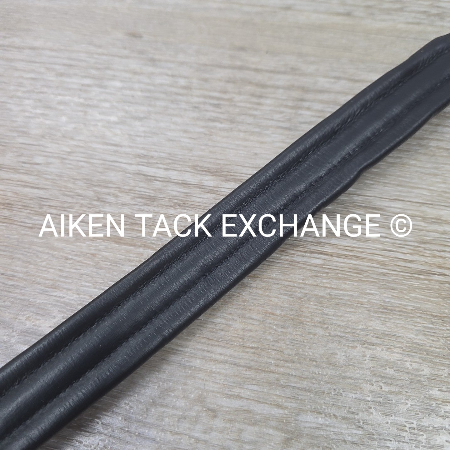 Padded Browband, Black, Size 15"
