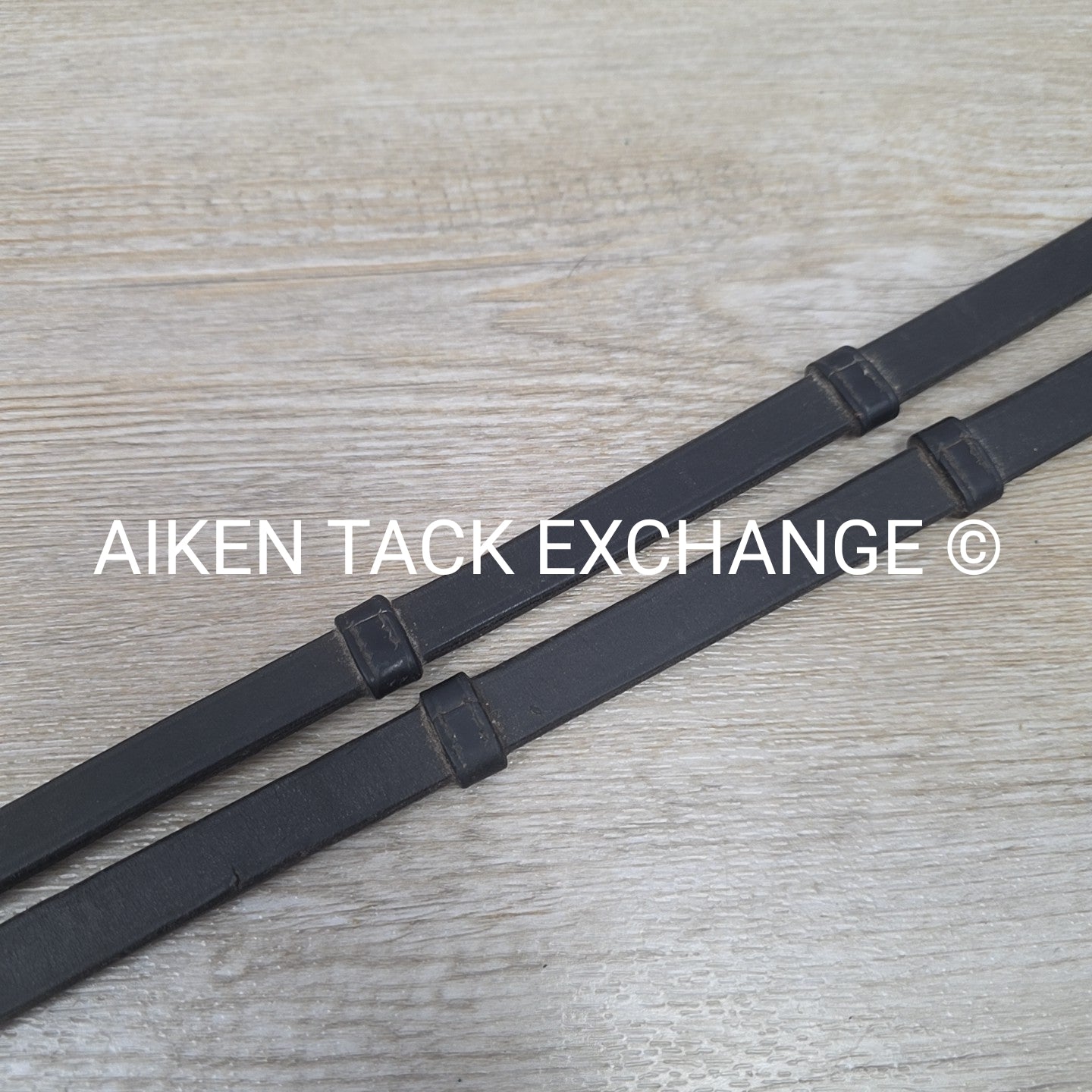 BARGAIN BUNDLE: 2 Pair Vespucci Leather Reins with Hand Stops