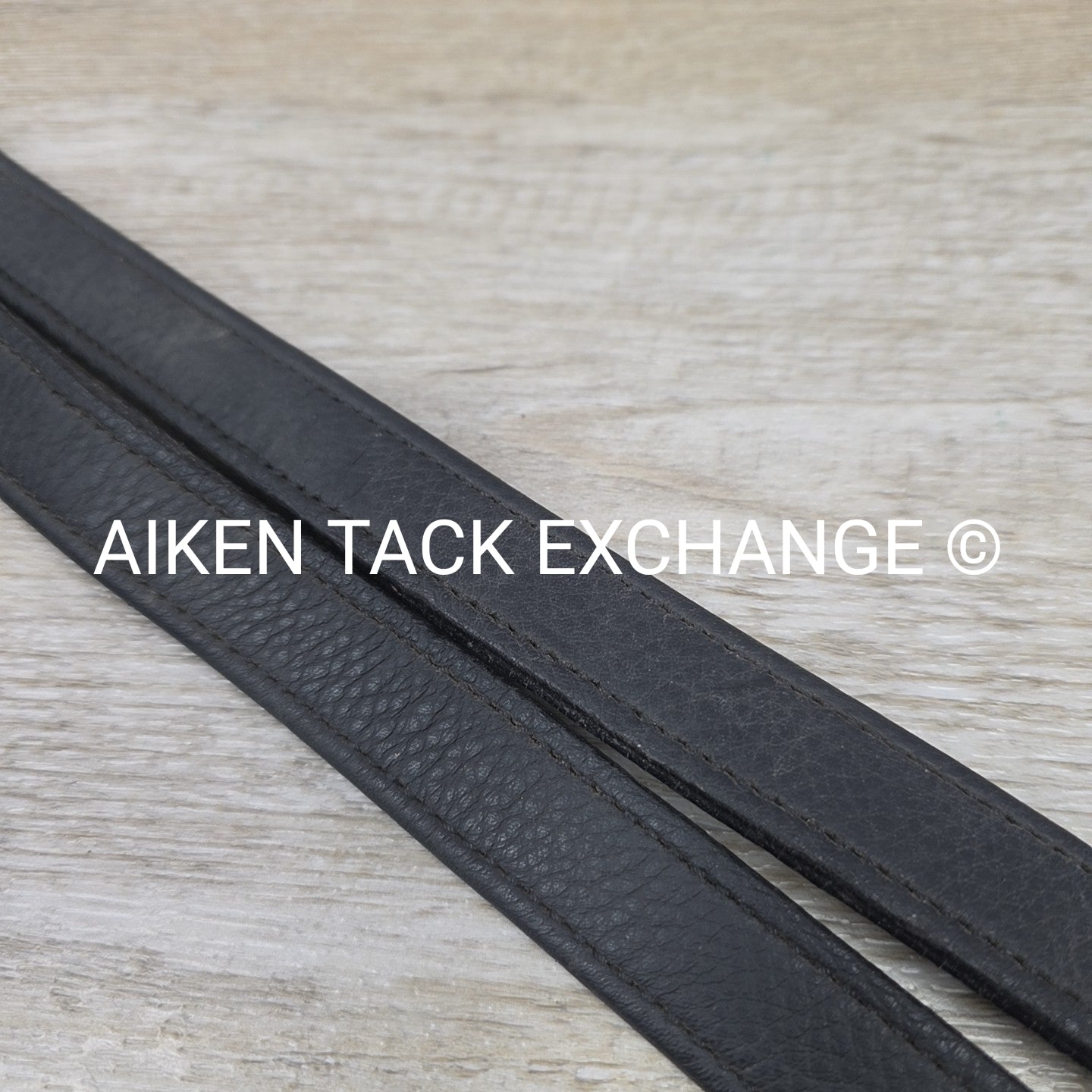 Bates Stirrup Leathers, Black, 48"