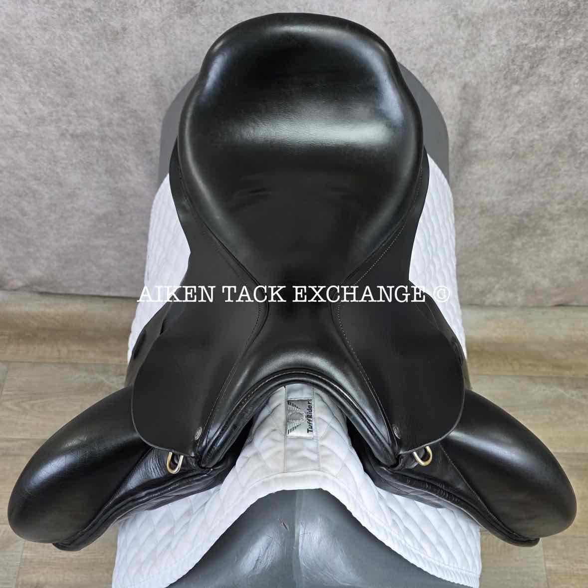 2015 Custom Saddlery Wolfgang Matrix Monoflap Dressage Saddle, 17.5" Seat, Adjustable Tree, Wool Flocked Hybrid Panels