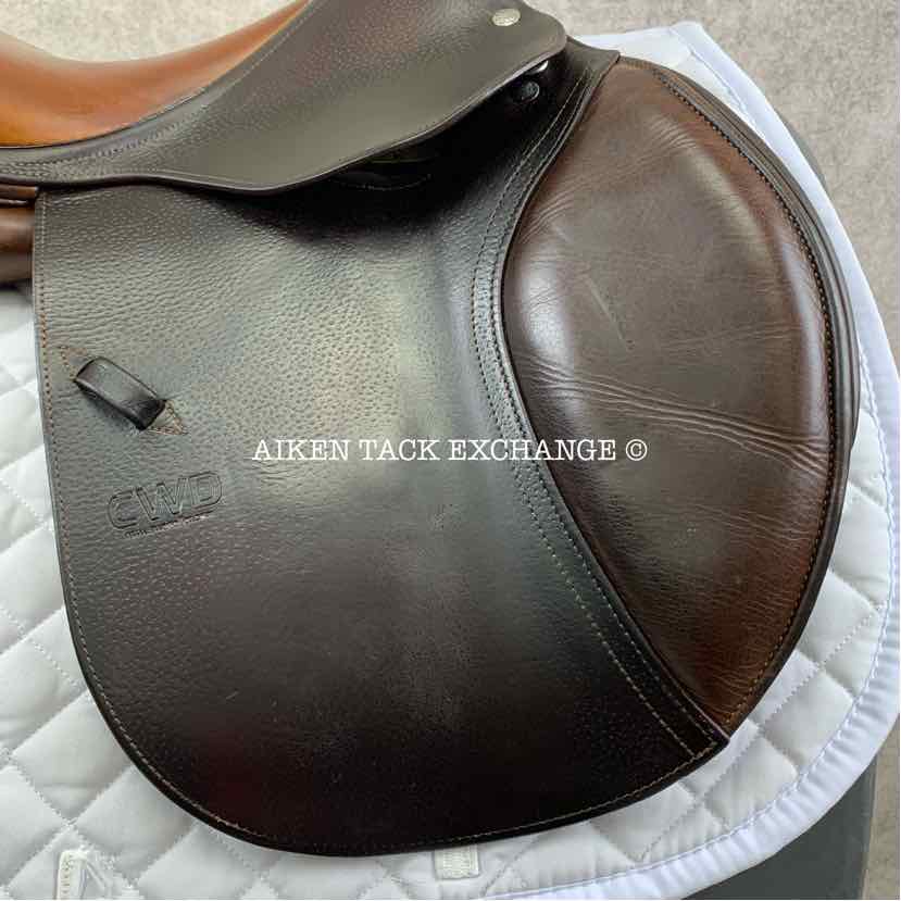 2014 CWD SE02 Close Contact Jump Saddle, 16" Seat, 1L Flap, Medium Tree, Foam Panels