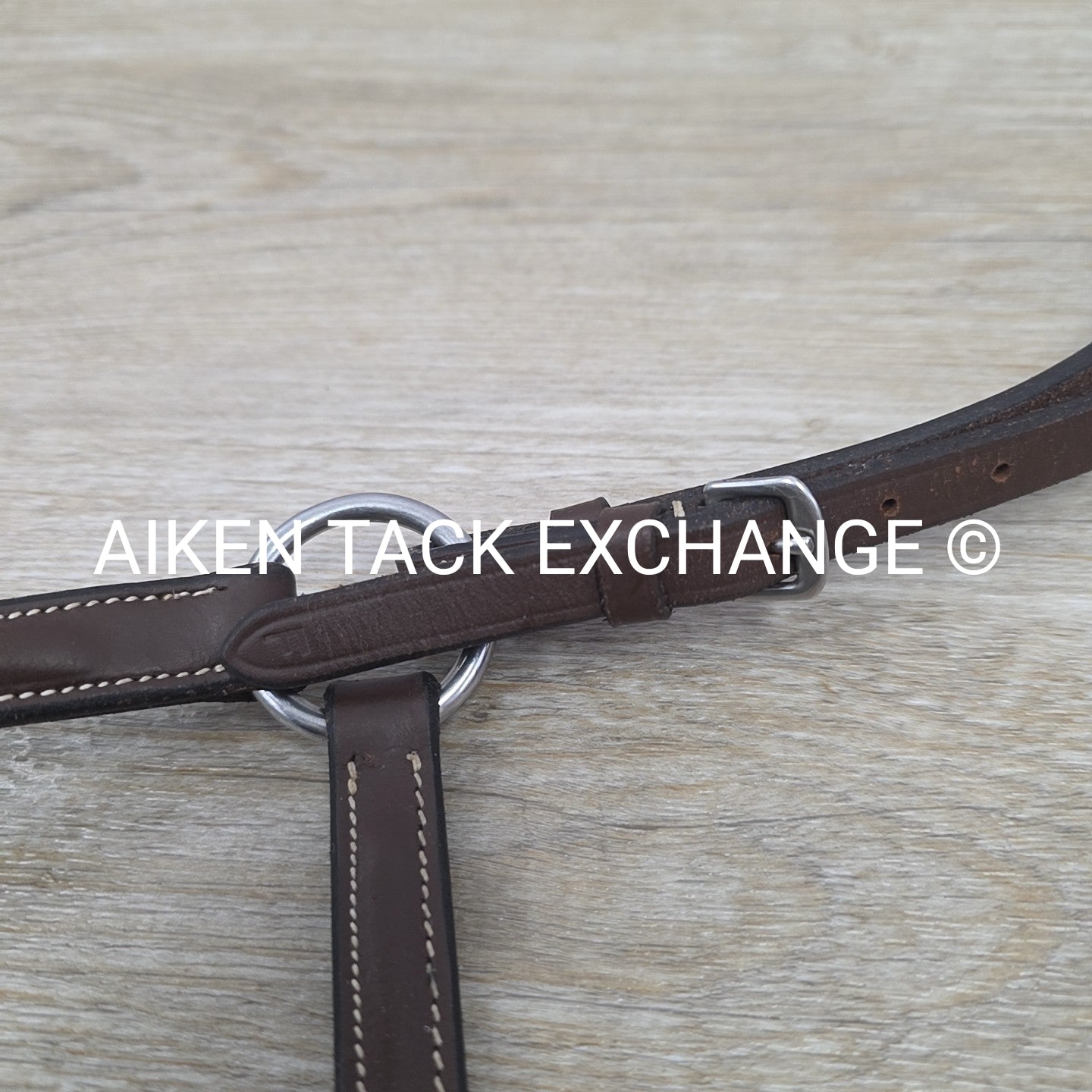 Fancy Stitched Breastplate, Brown, Size Full