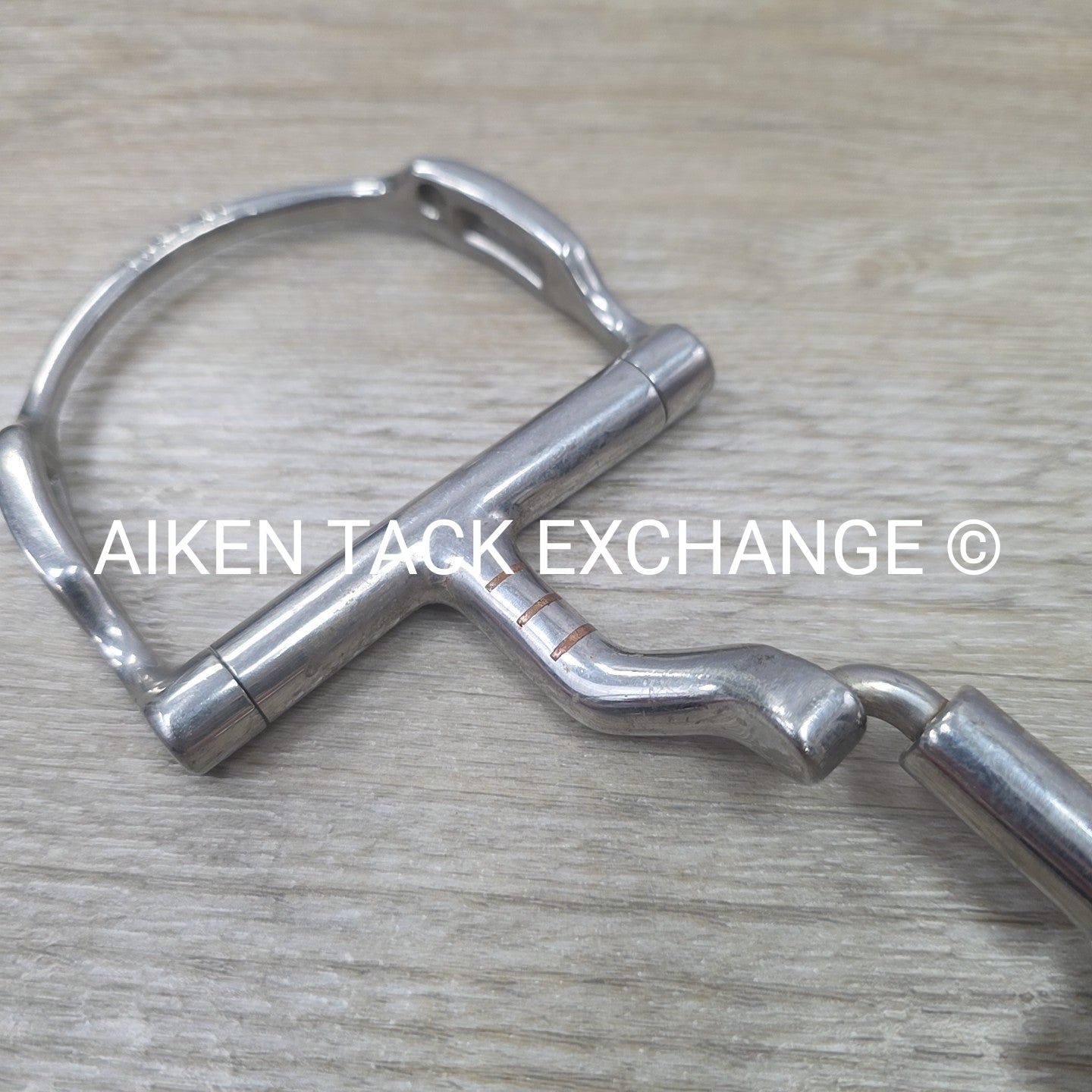 Myler Dee with Hooks and Correctional Port Barrel MB 41PB 5.5"