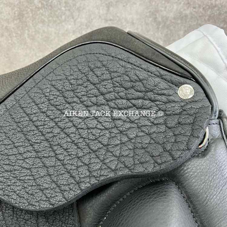 2024 Custom Saddlery Wolfgang Matrix MKII Monoflap Dressage Saddle, 17.5" Seat, Adjustable Tree, Wool Flocked Pony Panels