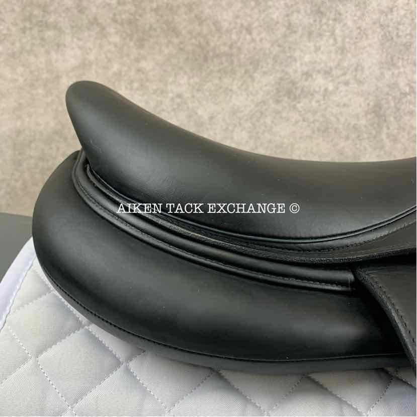 2022 Devoucoux Chiberta O Monoflap Jump Saddle, 17.5" Seat, 2A Flap, Medium Wide Tree, D3D Panels, Buffalo Leather