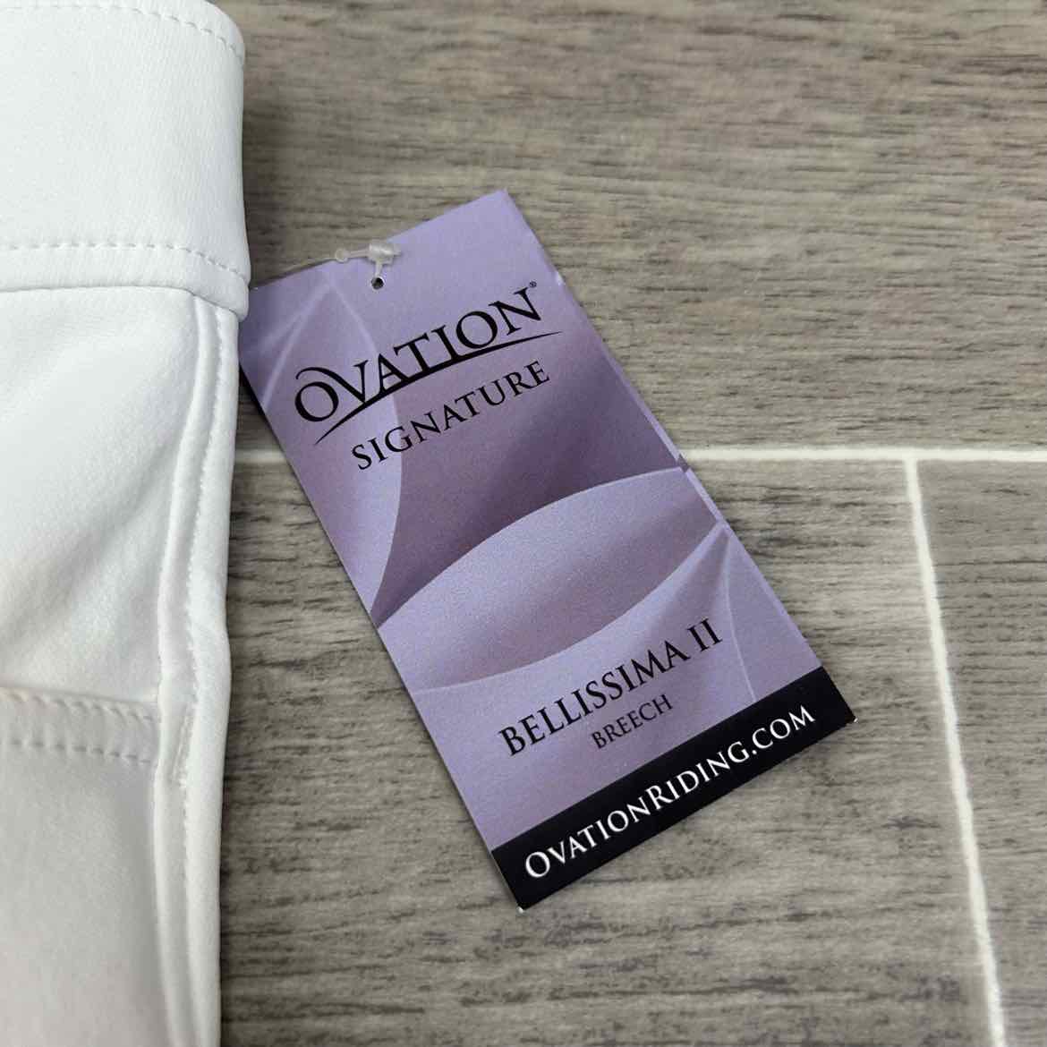 Ovation Bellissima II GripTech Full Seat Breeches, Size 34 R