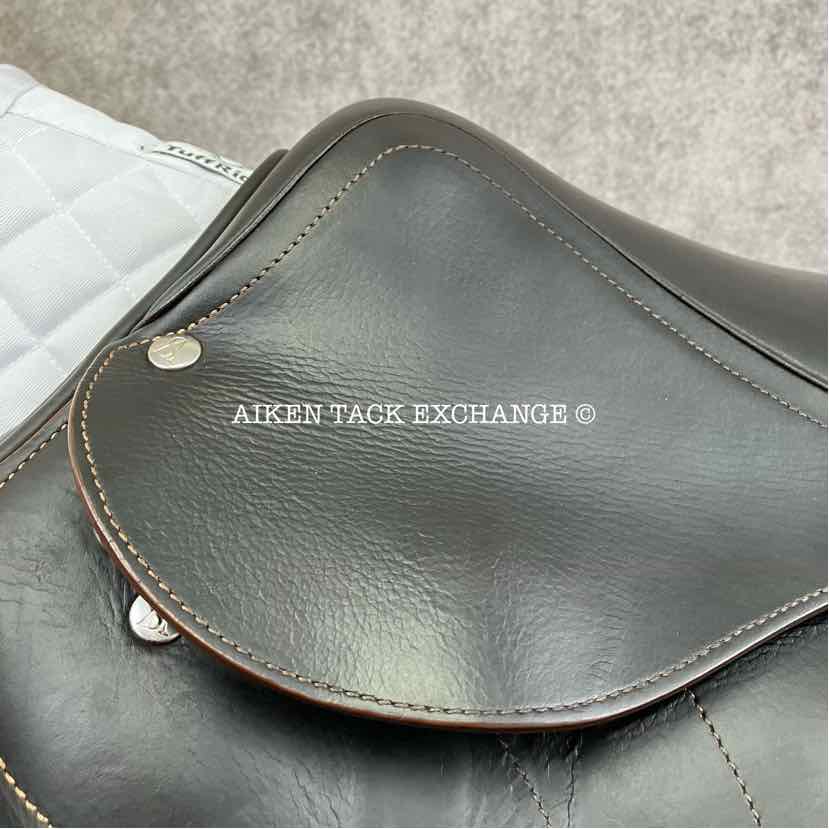 2023 Arion Atlas Cross Country Monoflap Jump Saddle, 17.5" Seat, 2A Flap, Medium Wide Tree, Foam Panels, Full Buffalo Leather