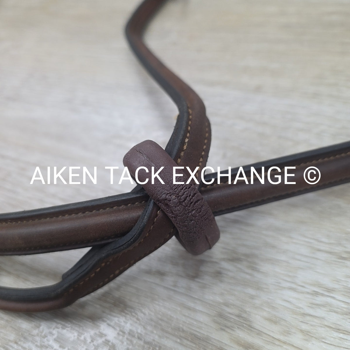 Beval Plain Raised Standing Martingale, Brown, Size Full
