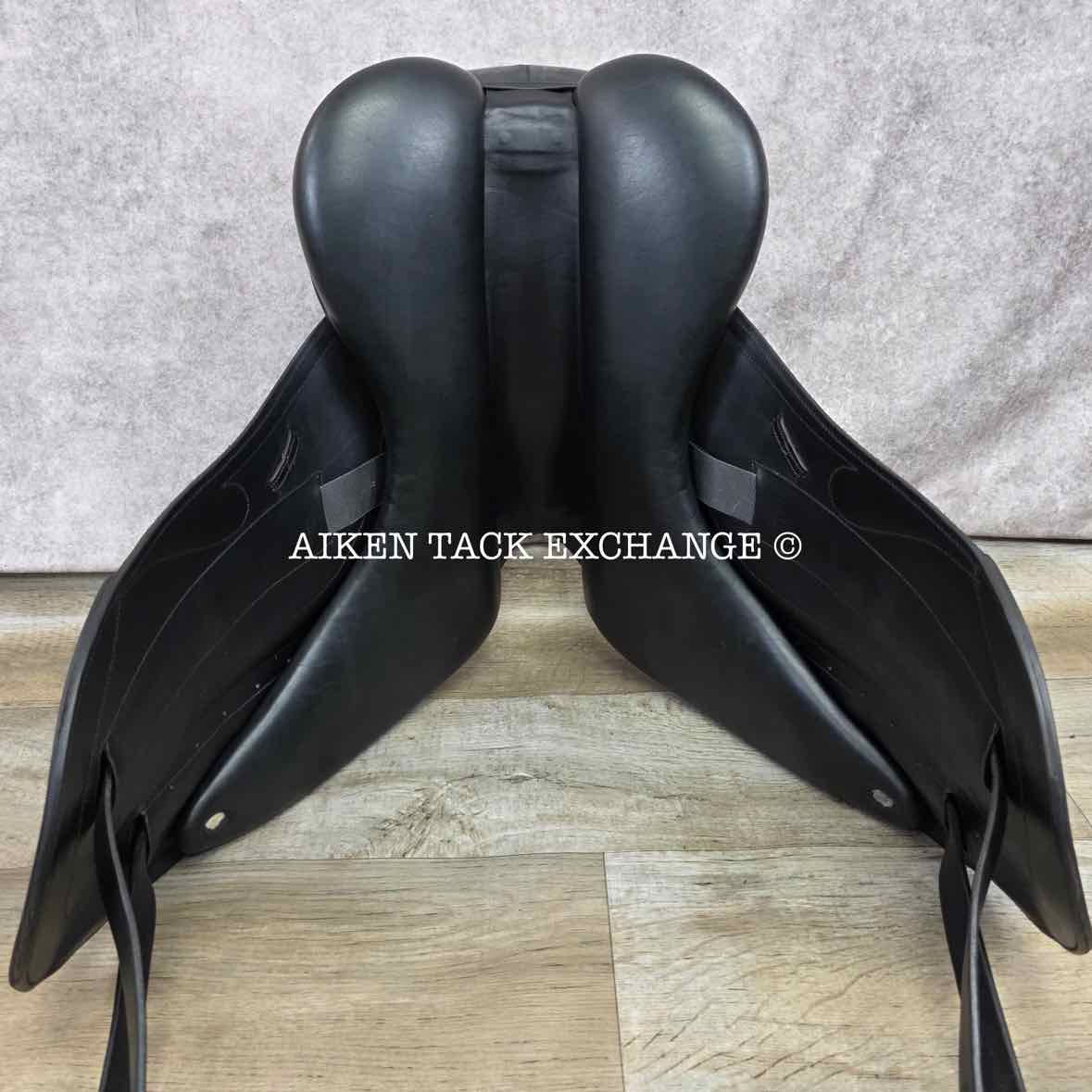 2011 Stackhouse Monoflap Dressage Saddle, 17" Seat, Medium Narrow Tree