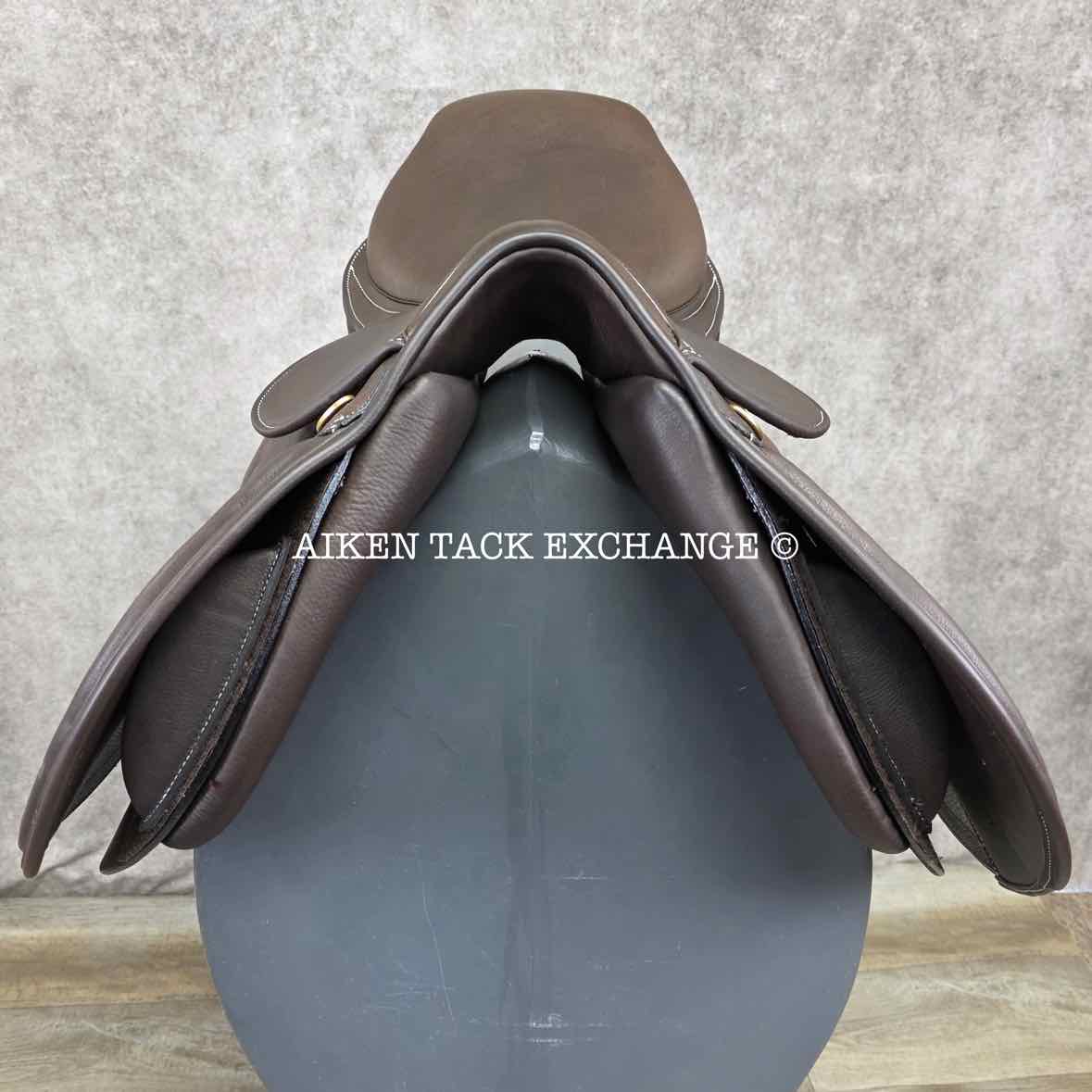 HDR - Henri de Rivel Evolution IGP Close Contact Jump Saddle, 17" Seat, Adjustable Tree - Changeable Gullet, Foam Panels