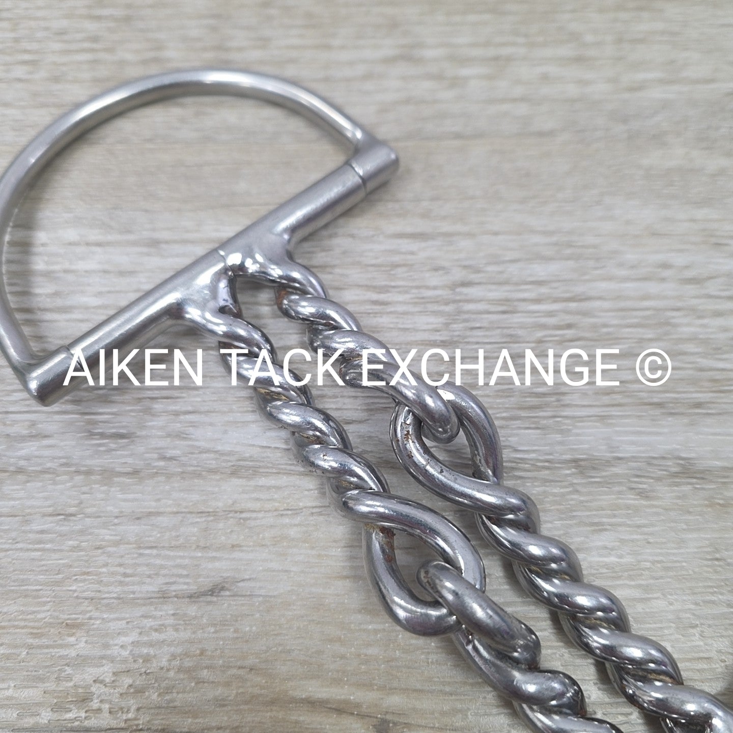 KTS - Kocher Tack Shop Double Twisted Wire D-Ring Bit, 5"