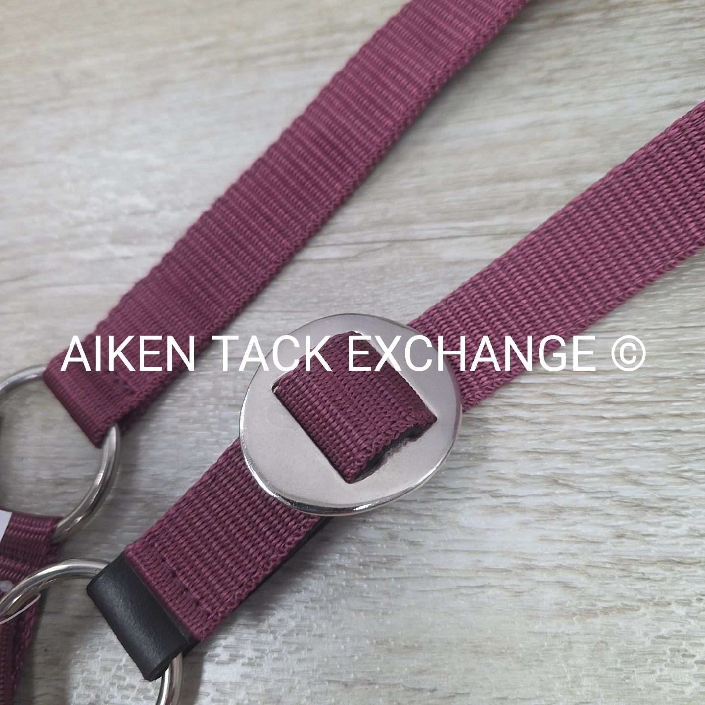 TuffRider Breakaway Nylon Halter & Lead Rope Set, Burgundy, Size Cob