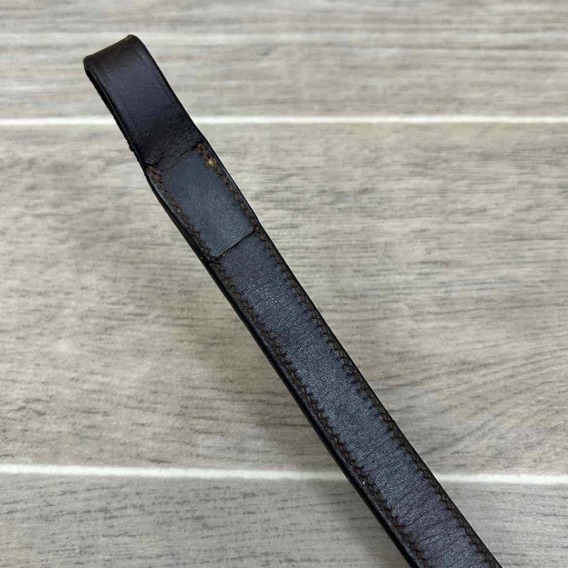 Clincher Browband, Brown, Size 15" Cob