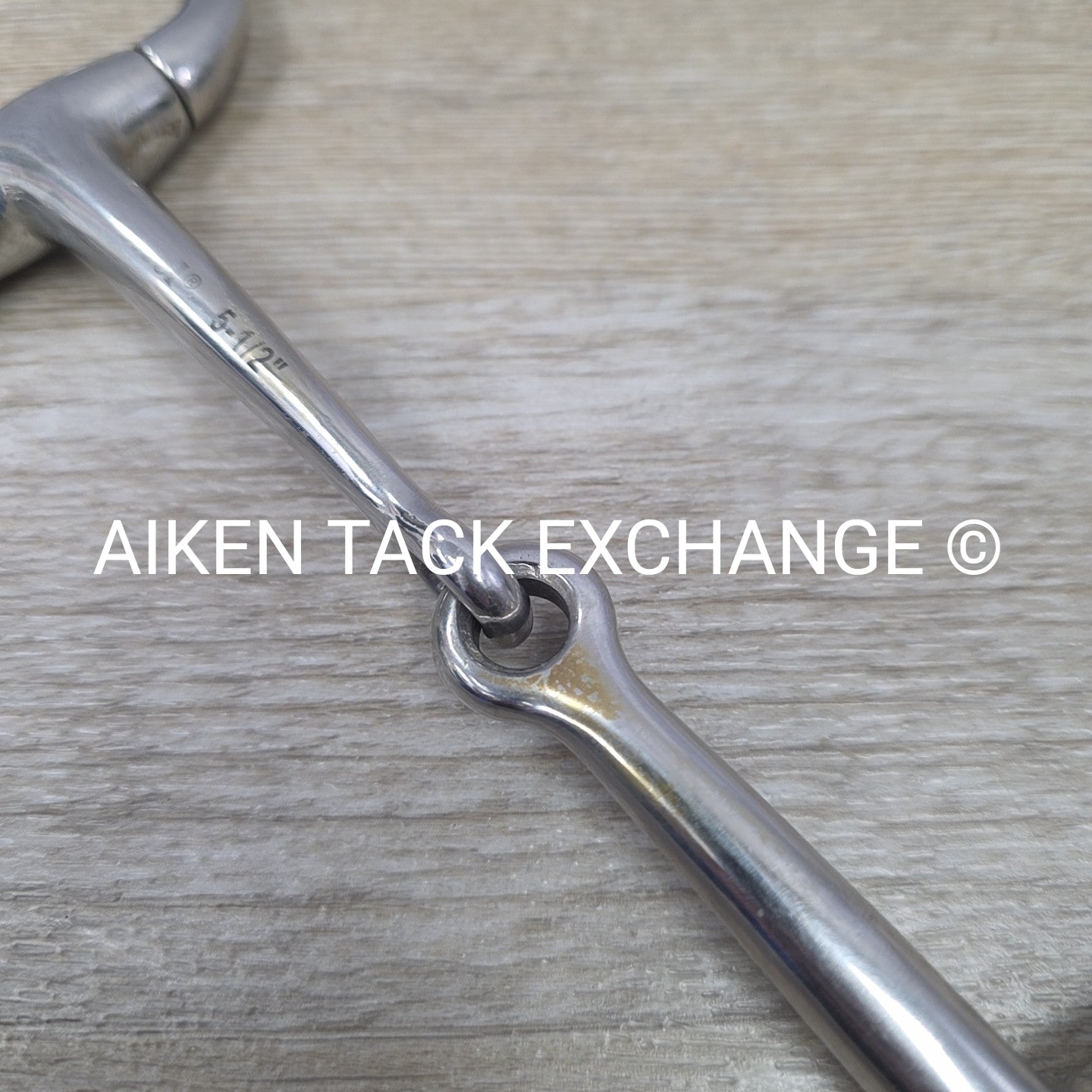 Korsteel Single Joint Eggbutt Bit 5.5"