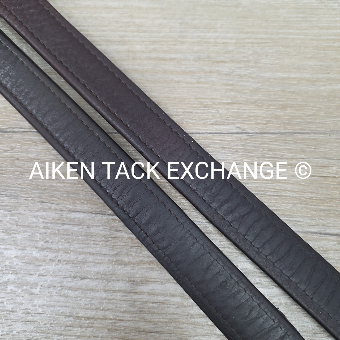 M. Toulouse Lined Stirrup Leathers, Brown, 54"