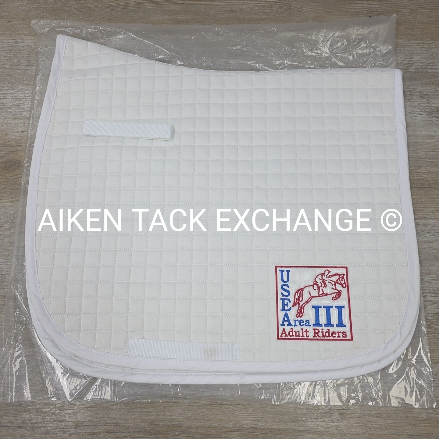 Dover Saddlery Dressage Saddle Pad with Embroidery