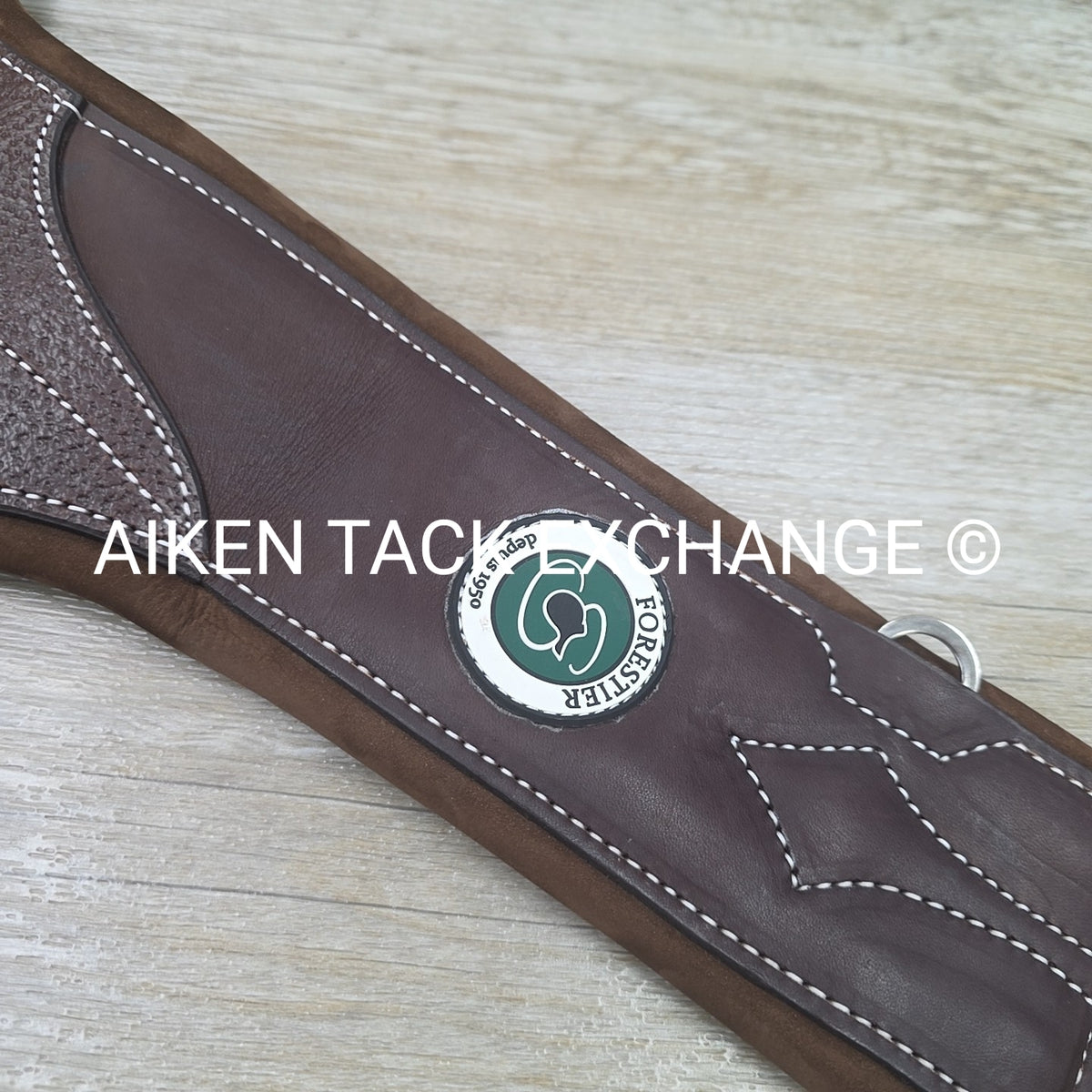Forestier Long Belly Guard Girth, Brown, Size 50"