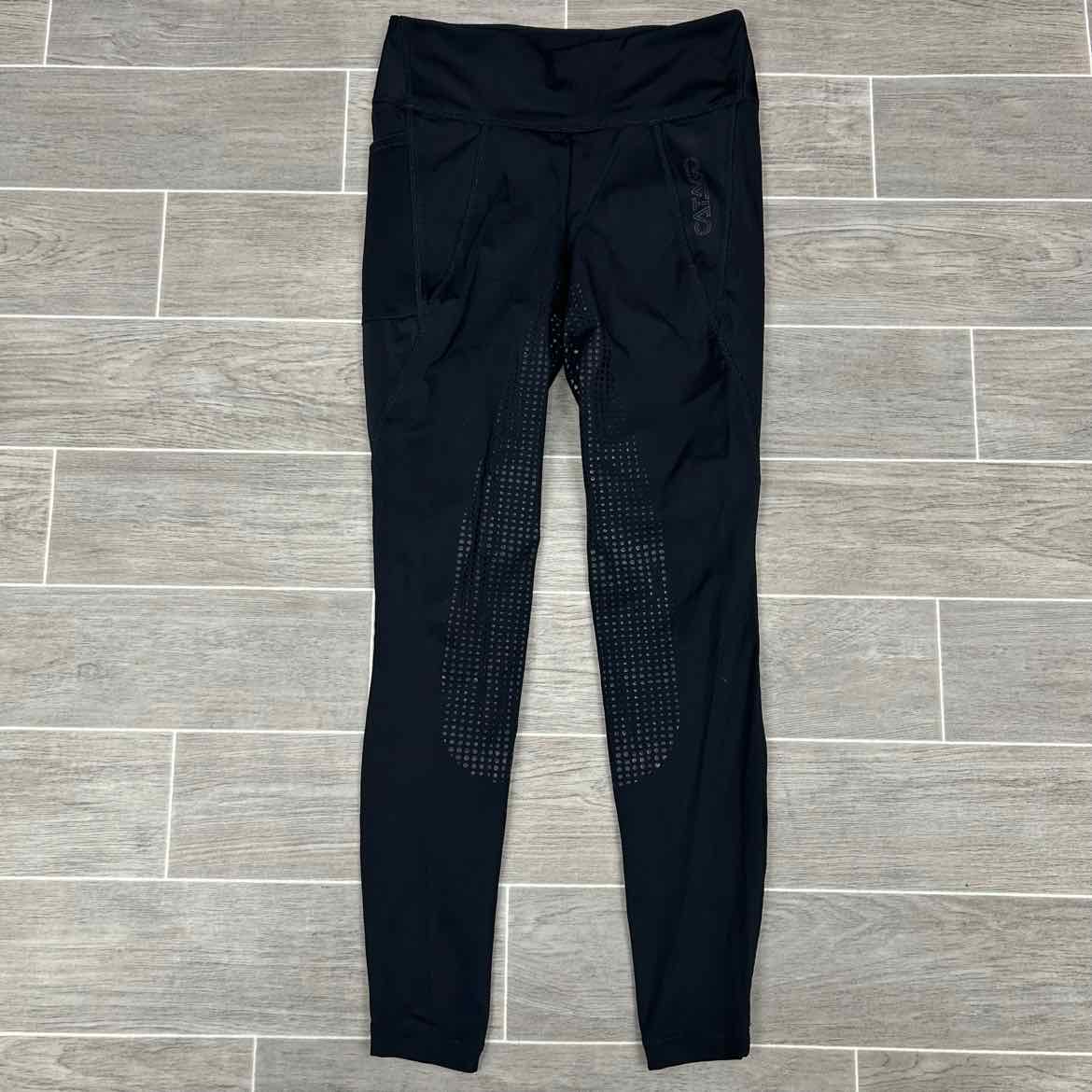 Catago FIR-Tech Silicone Grip Full Seat Tights, Size EU 36 (Small)