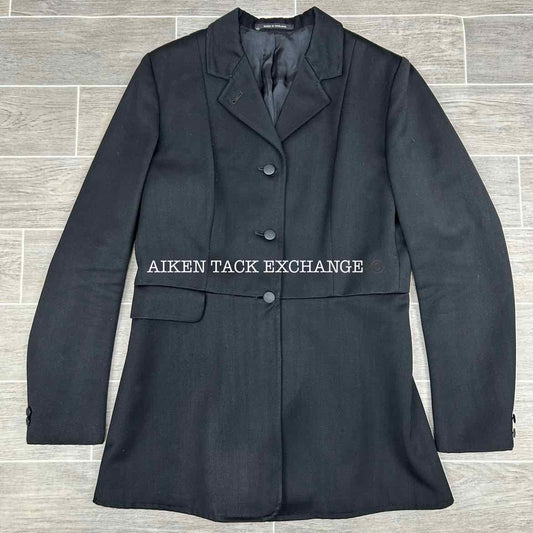 Horse Country Mid Weight Frock Hunt Coat, Size 38 L (Has Small Rips in Lining)