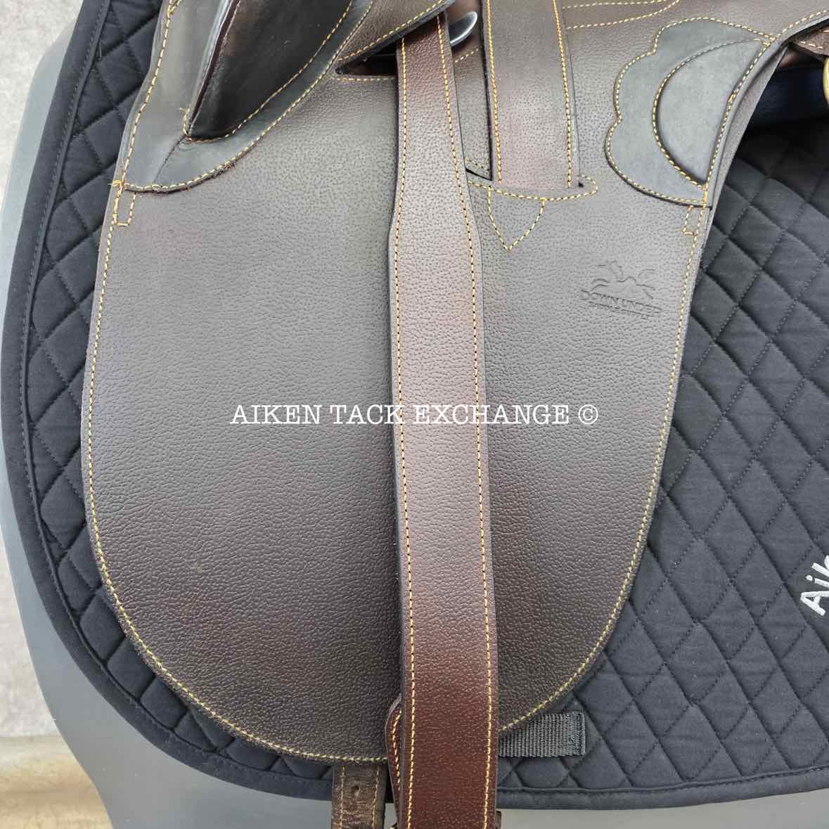 Down Under Saddle Supply Australian Stock Saddle, 16" Seat (Western) - 18" Seat (English), Medium Tree