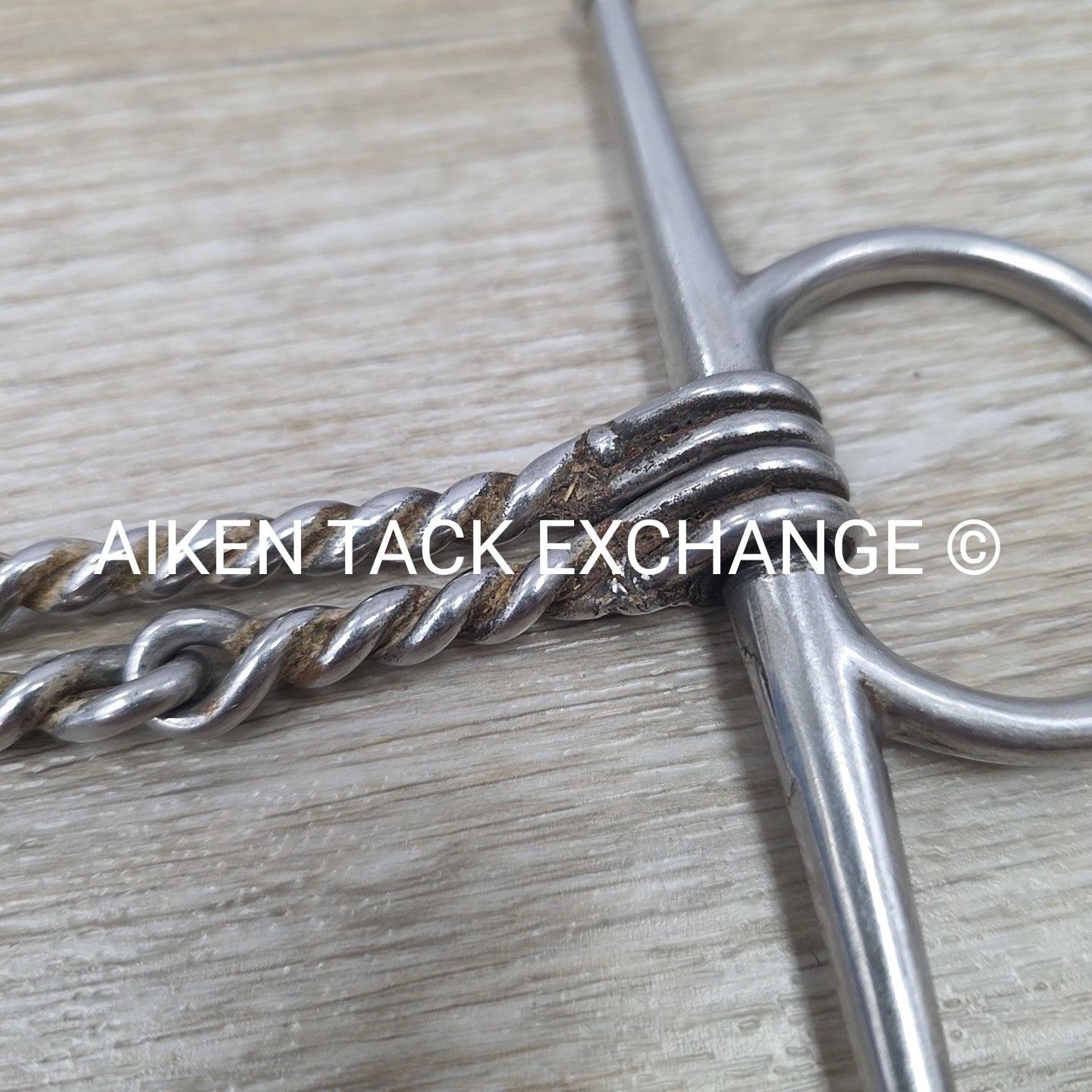Full Cheek Double Twisted Wire Bit 5"
