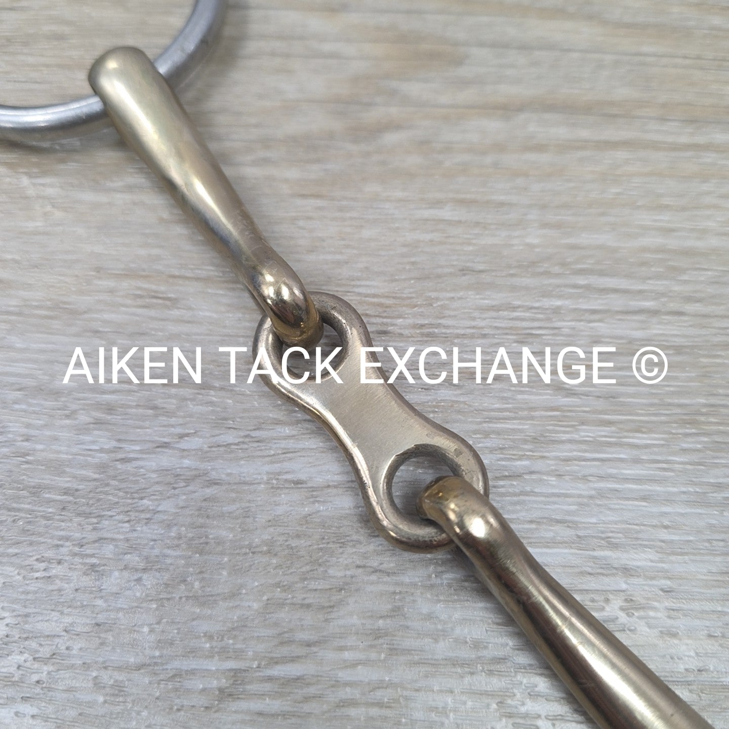 Metalab AlBaCon French Link Loose Ring Bradoon Bit, 6"