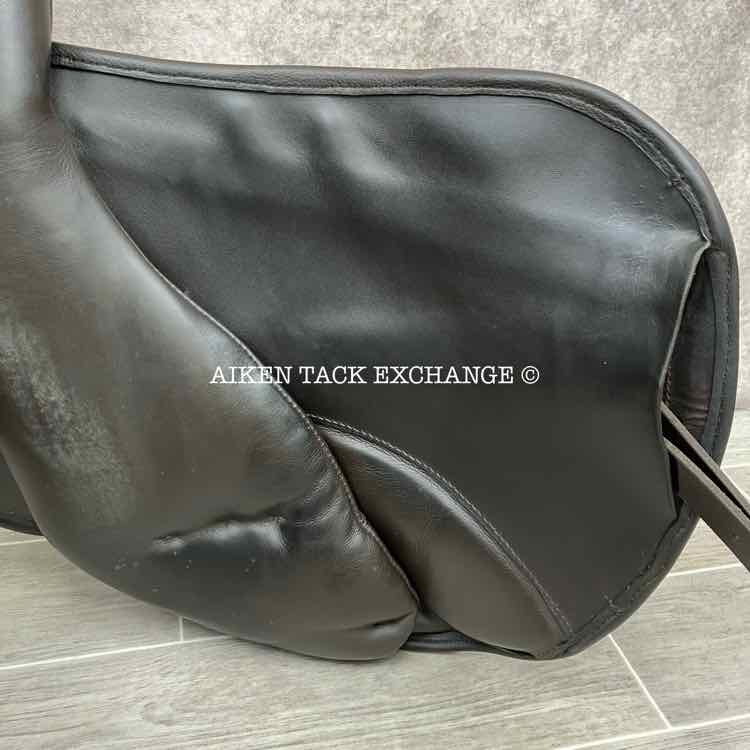 2016 Ideal Impala Professional Monoflap Jump Saddle, 18" Seat, Wide Tree, Wool Flocked Panels