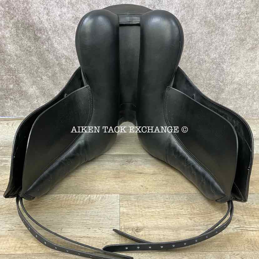 2015 PDS Carl Hester Showtime Alto Dressage Saddle, 17.5" Seat, Adjustable Tree - Changeable Gullet, Wool Flocked Panels