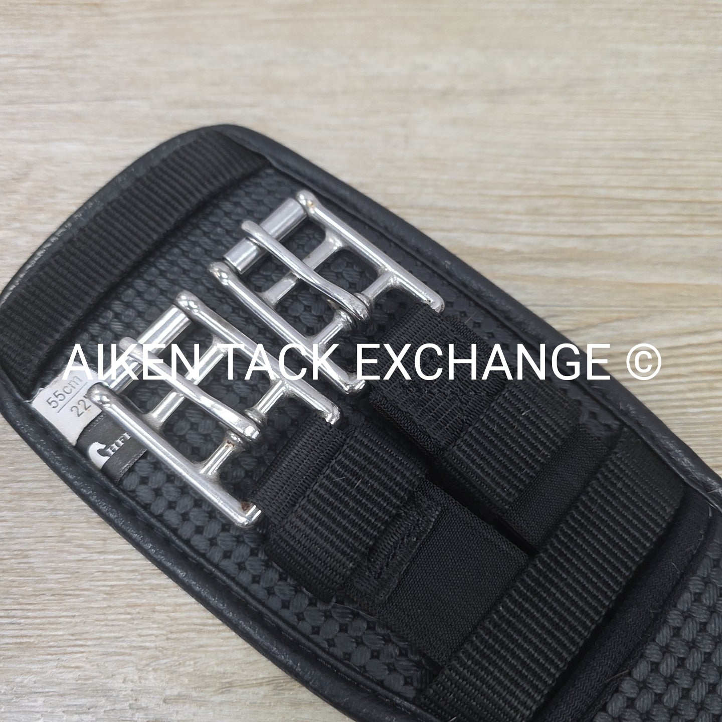 HFP Synthetic Dressage Girth, Black, 22"