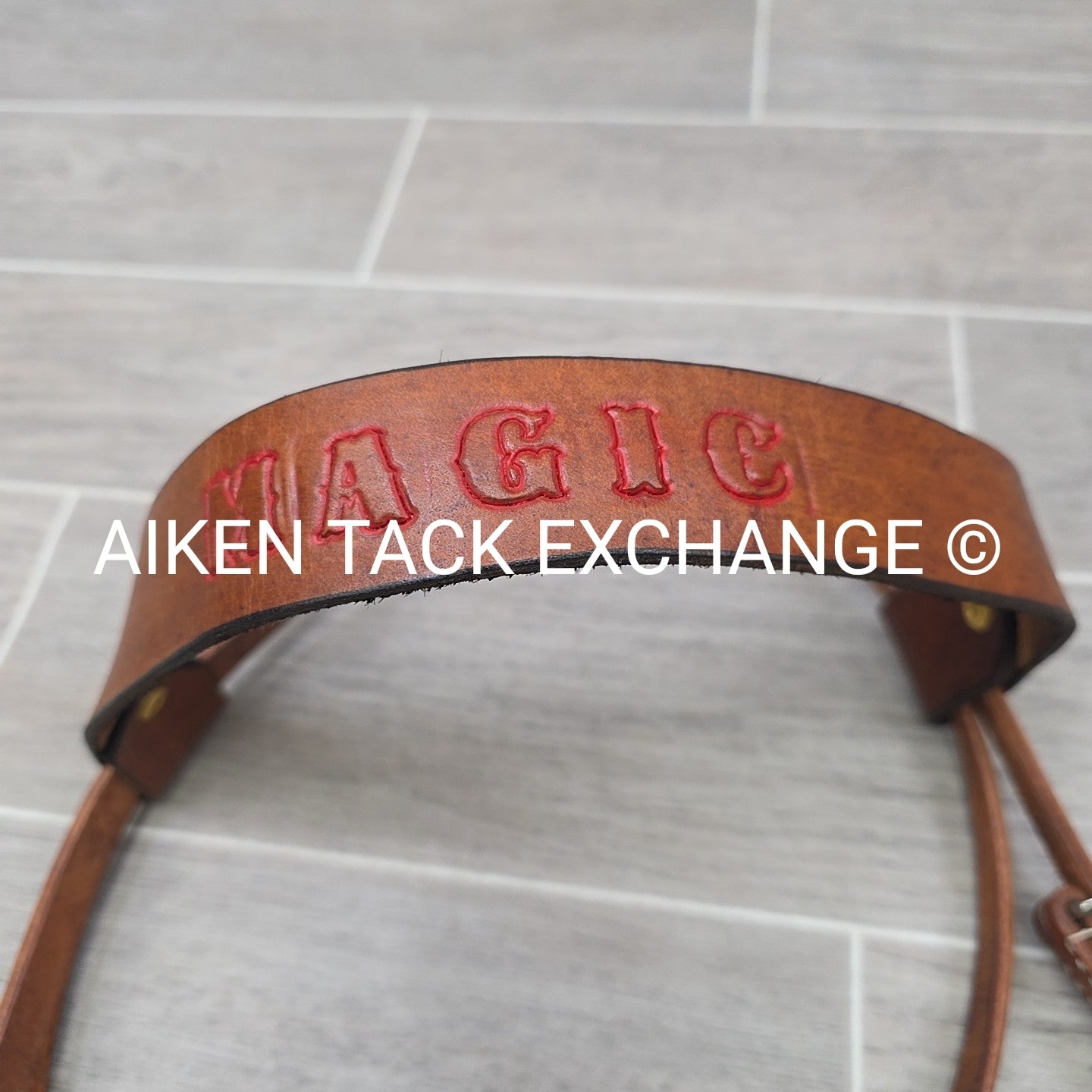 Western Bridle with Customized Browband & Reins