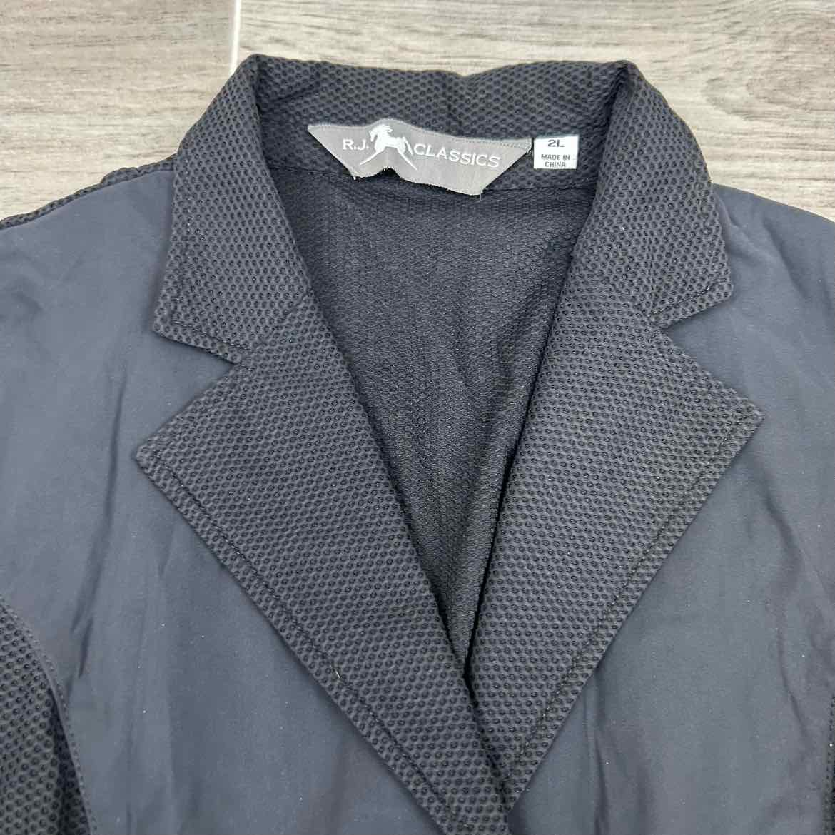 RJ Classics Harmony Mesh Show Coat, Size 2 L
