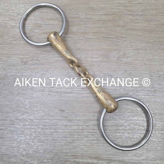 Herm Sprenger KK Ultra Aurigan Double Joint Loose Ring Bit 5.25"