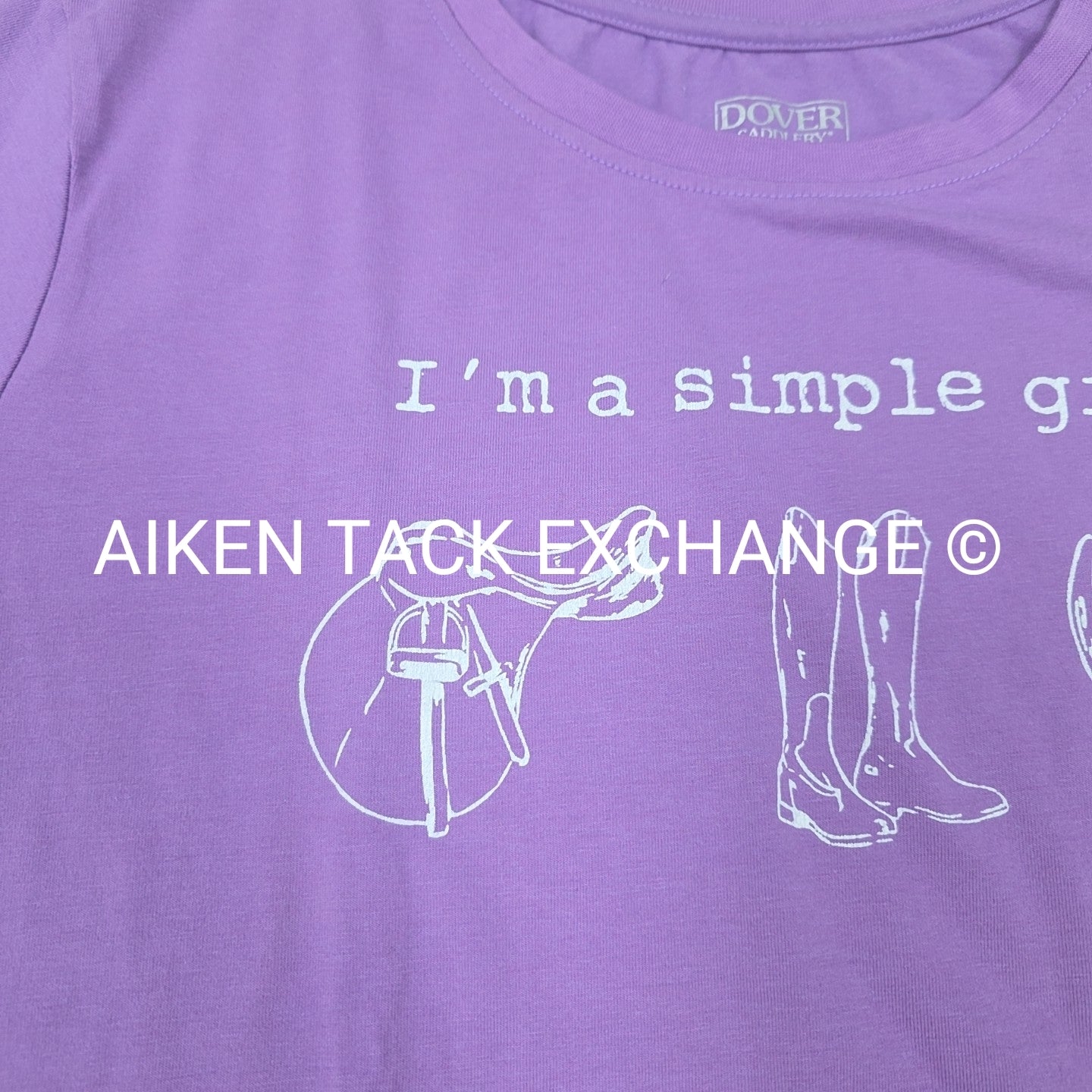 Dover Saddlery Short Sleeve Shirt, Women's Medium